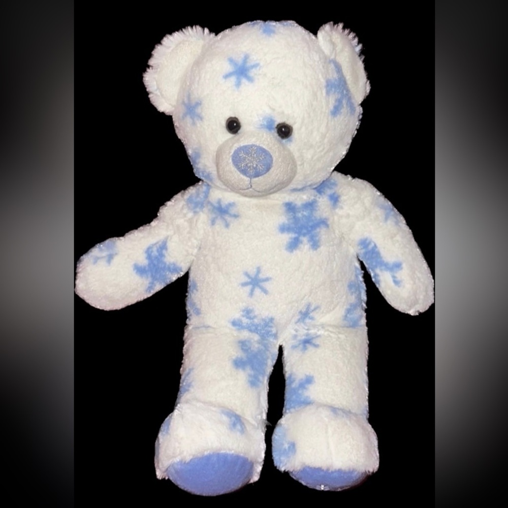 Build a bear retired snowflake bear